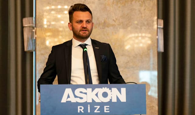 ASKON Rize'de Karakoyun yeniden Başkan seçildi