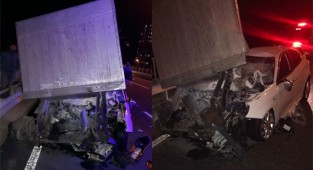 Çayeli'nde feci kaza: 1 ağır yaralı