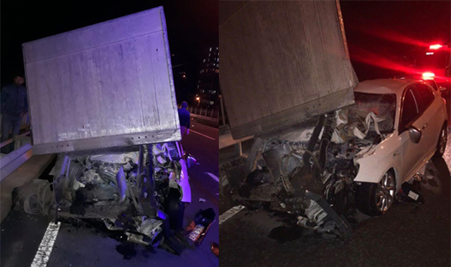 Çayeli'nde feci kaza: 1 ağır yaralı