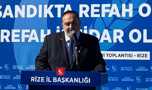 Zerdeci: Rize, Yeniden Refah Partimizin kalesi olacak