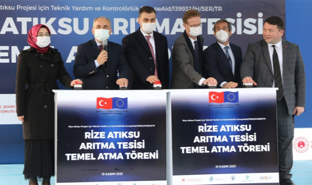 Rize atık sularıyla Karadenizi kirletmeyecek
