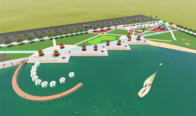 Rize sahilindeki Sosyal Alan projesinde 2. Aşama