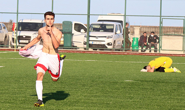 Salarhaspor'da galibiyetin adı Enes Türüt