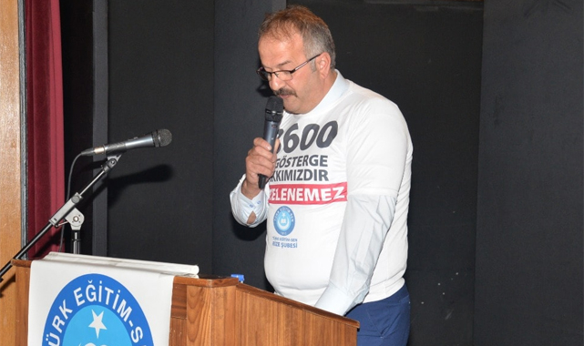 Türk Eğitim-Sen Rize'de Köseoğlu yeniden Başkan