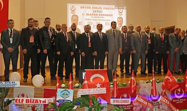 BBP Çayeli İlçe Kongresini gerçekleştirdi