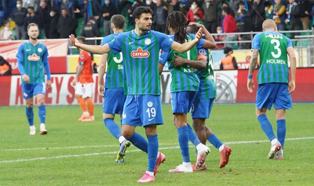 Çaykur Rizespor'dan sahasında 5'te 5