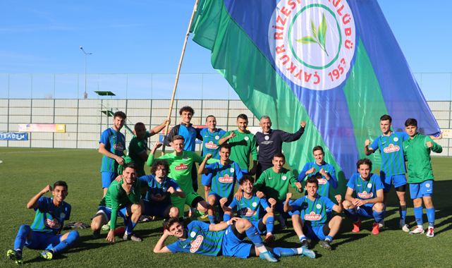 Çaykur Rizespor U19 ilk yarıda fişi çekti: 2-0