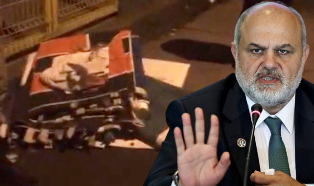 Mekansızlar'ın pankartları stattan atıldı