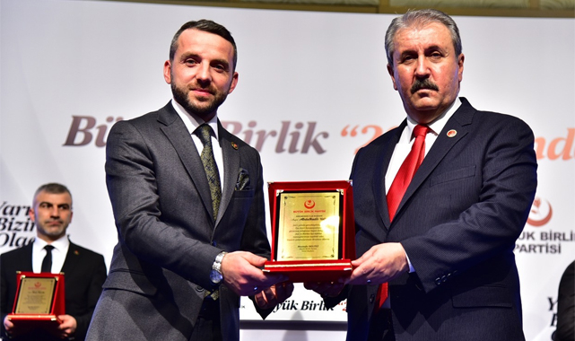 BBP Rize Merkez İlçe Türkiye 1.'si oldu