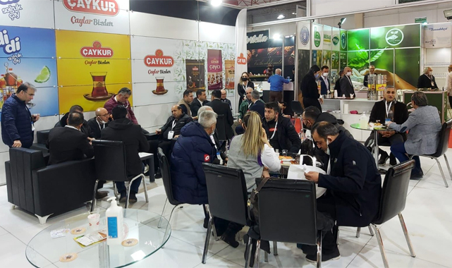 Çaykur, uluslararası fuarda yeni pazar arayışında