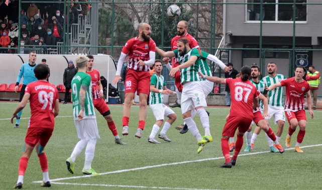 Çayelispor son dakikada 1 puanı kurtardı