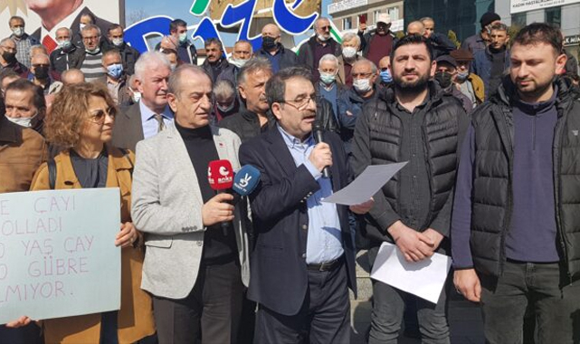 CHP Rize'den artan gübre fiyatlarına tepki