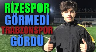 Rizeli genç yetenek Ömer Samet Oğuz, Trabzonspor altyapısına transfer oldu