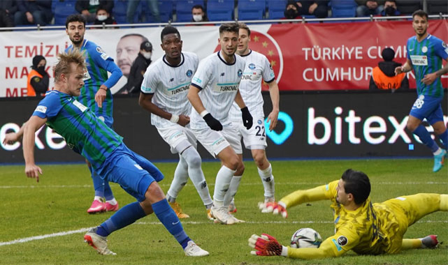 Rizespor dışarda da içerde de aynı skorla yenildi