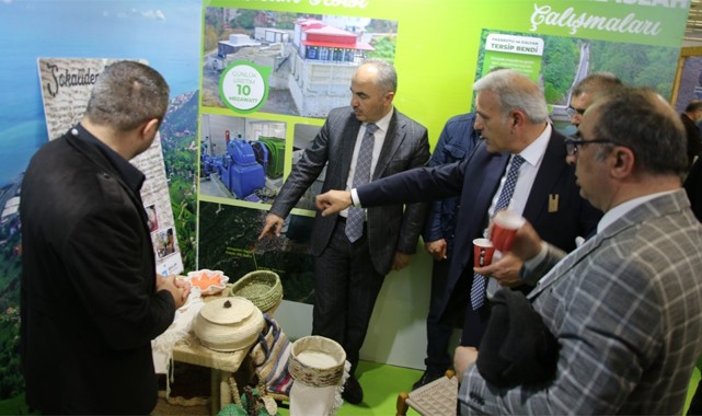 Rize Belediyesi Eko-İklim Zirvesi Fuarına katıldı