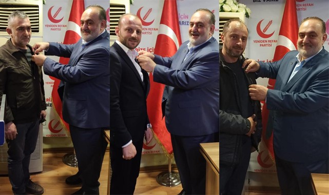 Yeniden Refah Partisi'ne Rize'de katılım devam ediyor