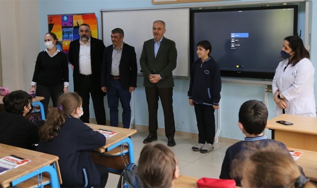 Başkan Metin, sınıf başkanının vaadini yerine getirdi