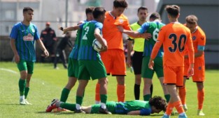 Çaykur Rizespor U19, Başakşehir ile 1 puana razı oldu