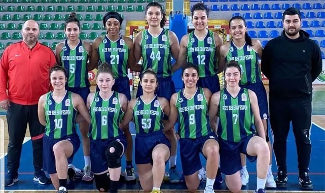 Rize Belediyespor son maçını 57 sayı farkla galip bitirdi