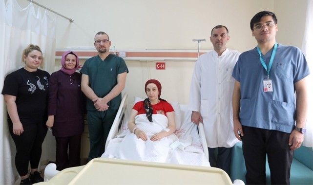 Rize'de kalbinde 2 delik olan hasta sağlığına kavuştu