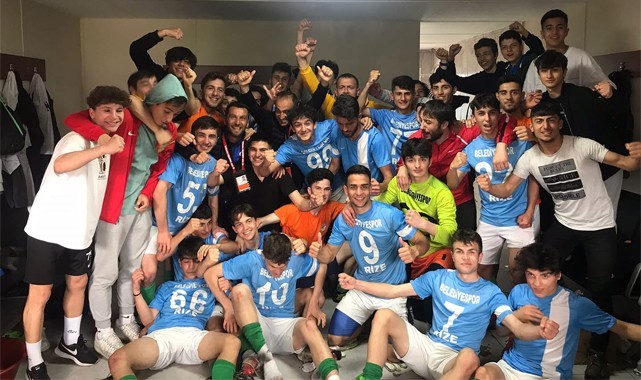 U18 Şampiyonu Rize Belediyespor oldu