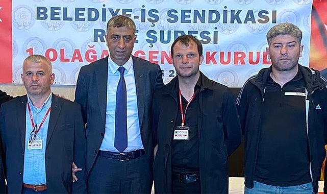 Belediye-İş Sendikasında Yaşar Kaspar güven tazeledi