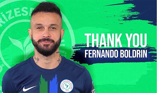 Boldrin Çaykur Rizespor'dan ayrıldı
