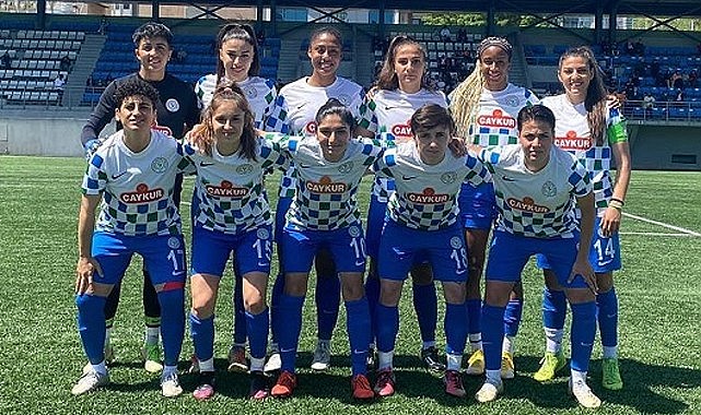 Çaykur Rizespor Kadın Futbol Takımı hedefi tutturamadı
