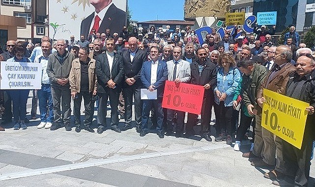 CHP Rize'den "Yaş çay fiyatı en az 10 TL" olsun çağrısı