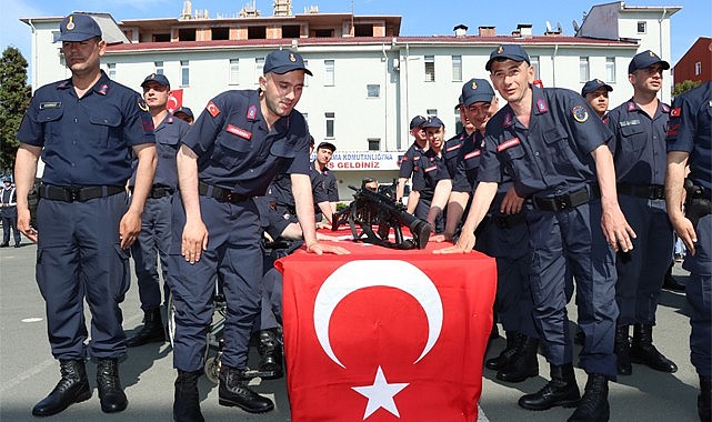 Rize'de 19 engelli, bir gün de olsa Asker oldular