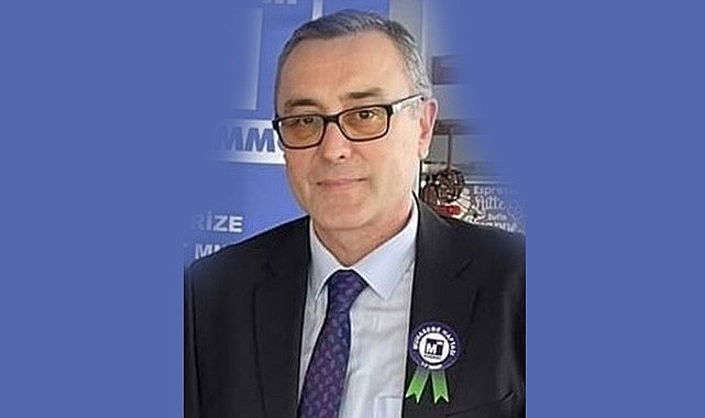 Rize SMMMO'da Davut Bilgin başkan adaylığını açıkladı