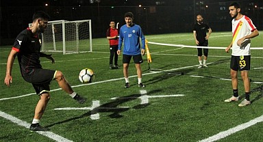 Rize'de Ayak Tenisi Turnuvası heyecanı yaşanıyor