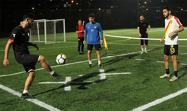 Rize'de Ayak Tenisi Turnuvası heyecanı yaşanıyor