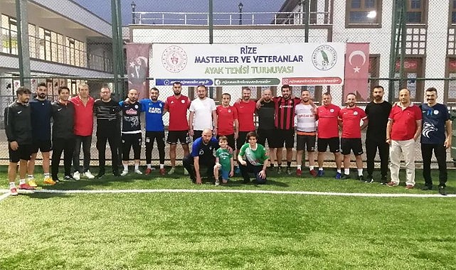 Rize'de Ayak Tenisi Turnuvasının Şampiyonu belli oldu