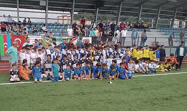 TÜFAD Rize CUP Uluslararası U10 Futbol Şenliği yapıldı