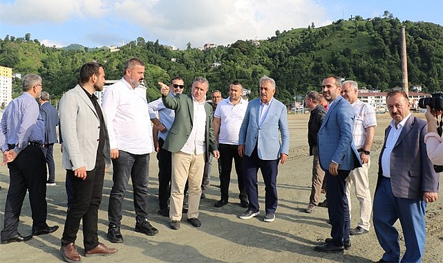 Rize Şehir Hastanesinin üst yapı ihalesi bu yıl içinde yapılacak