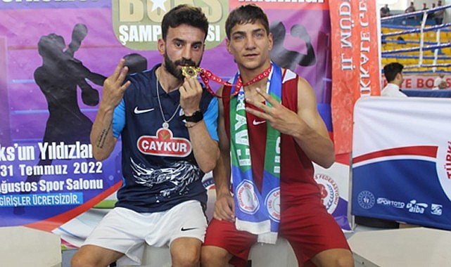 Rizeli genç boksör Türkiye Şampiyonu oldu