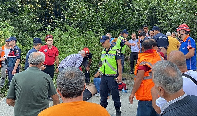 İkizdere'de kaybolan işçi baygın bulundu