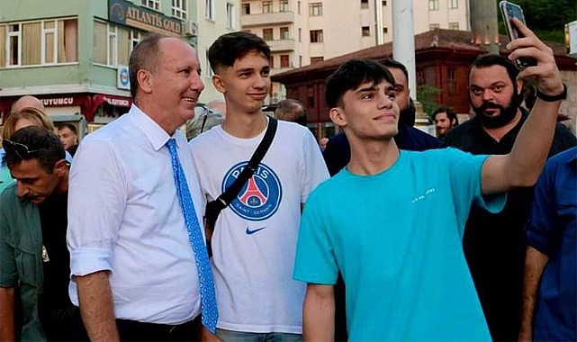 Rize, Muharrem İnce'yi bağrına bastı