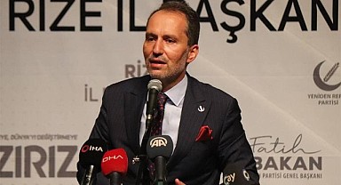 Yeniden Refah Lideri Fatih Erbakan Rize'de