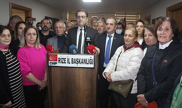 Saltuk Deniz CHP'den Rize Milletvekili Aday Adaylığını açıkladı