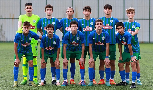 Çaykur Rizespor U15'in ilk devre karnesi