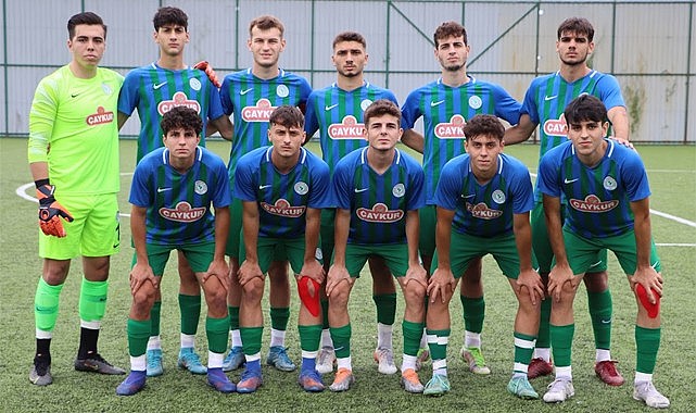 Çaykur Rizespor U19'un ilk devre karnesi