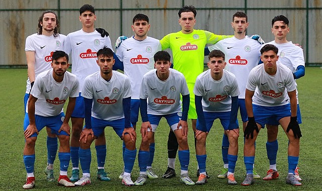 Gol düellosunu Çaykur Rizespor U19 kazandı