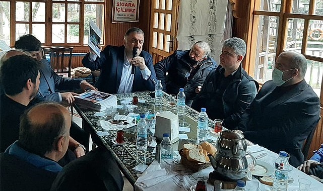 Hasan Karal Rize'de parti teşkilatıyla buluştu