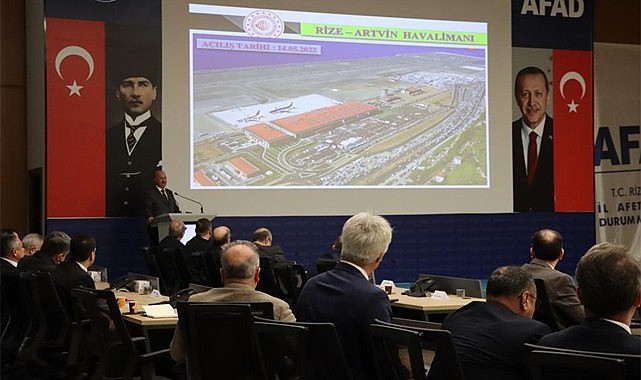 Rize'de 2022 yılı içindeki 409 proje için 35 Milyar TL ödenek alındı