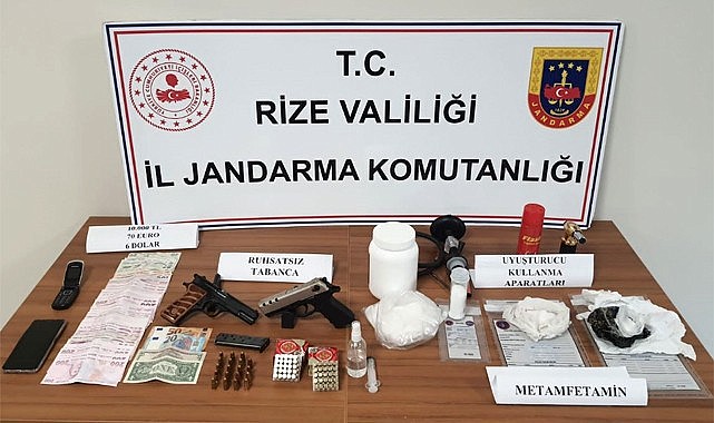 Rize Jandarması 1 yılda 3 bin 143 şüpheli yakaladı