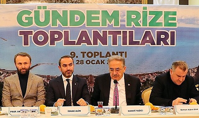 Rize'nin Türkiye Yüzyılı vizyonu konuşuldu