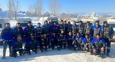 Çoruh Edaş ekipleri deprem bölgesinde