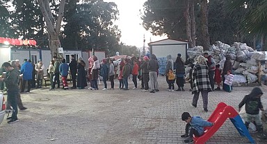 Hatay'da kurulan Rize Çadır Kenti depremzedeleri ağırlıyor